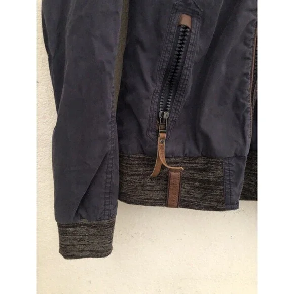 Naketano Brand New World Hooded Jacket Women’s Small Gray Full Zip Casual Hoodie - Picture 4 of 14